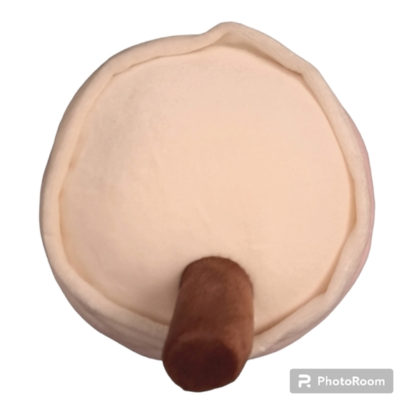 NWOT Strawberry Milkshake Bubble Tea Plush Squish Food Drink 7" - Picture 3 of 4